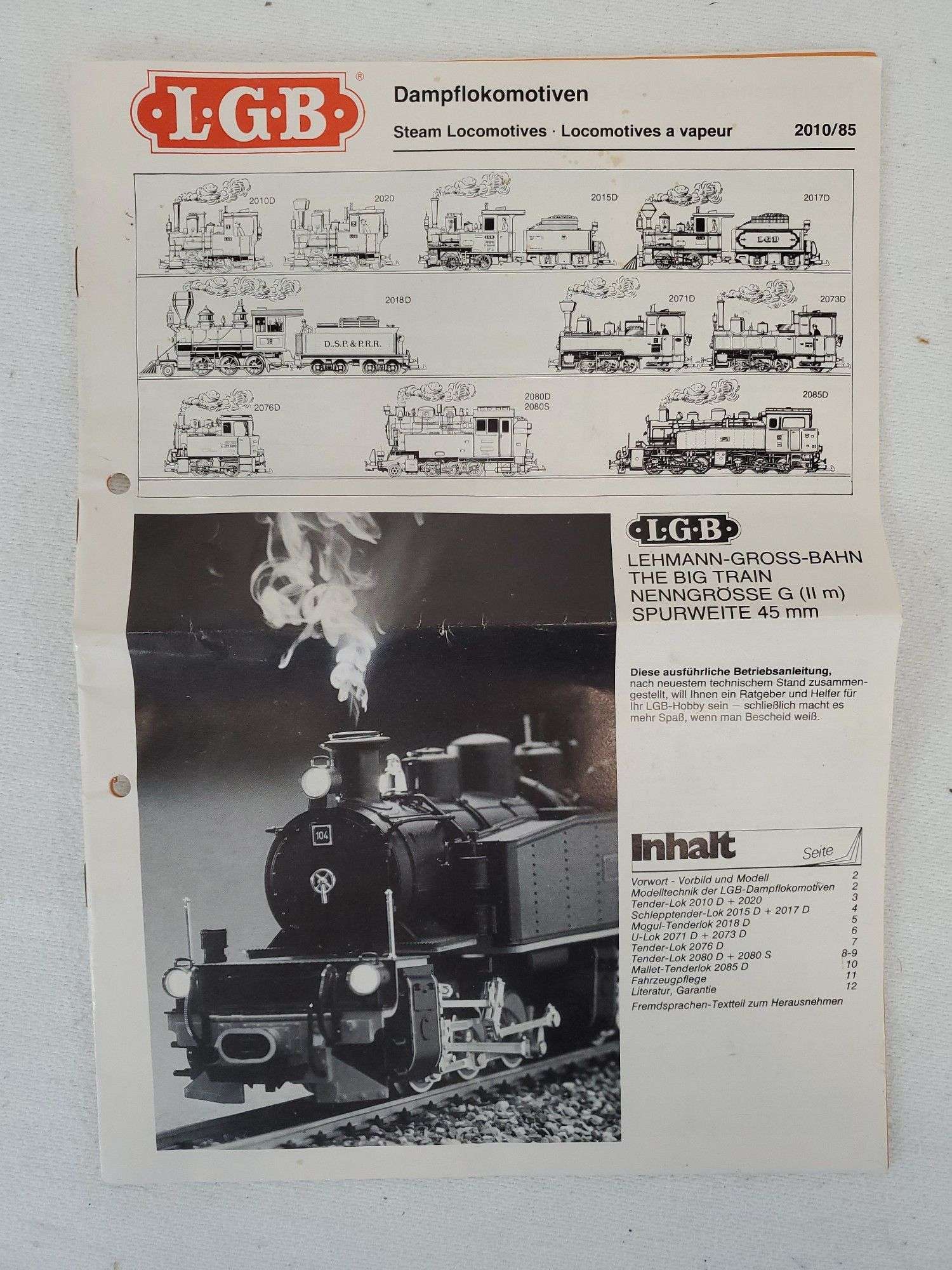 初期LGB SPACE SURF TANK新品未使用 Sサイズ ルグランブルー LGB Lehman-Gross-Bahn 2080S Harzquerlok Tank Steam Locomotive