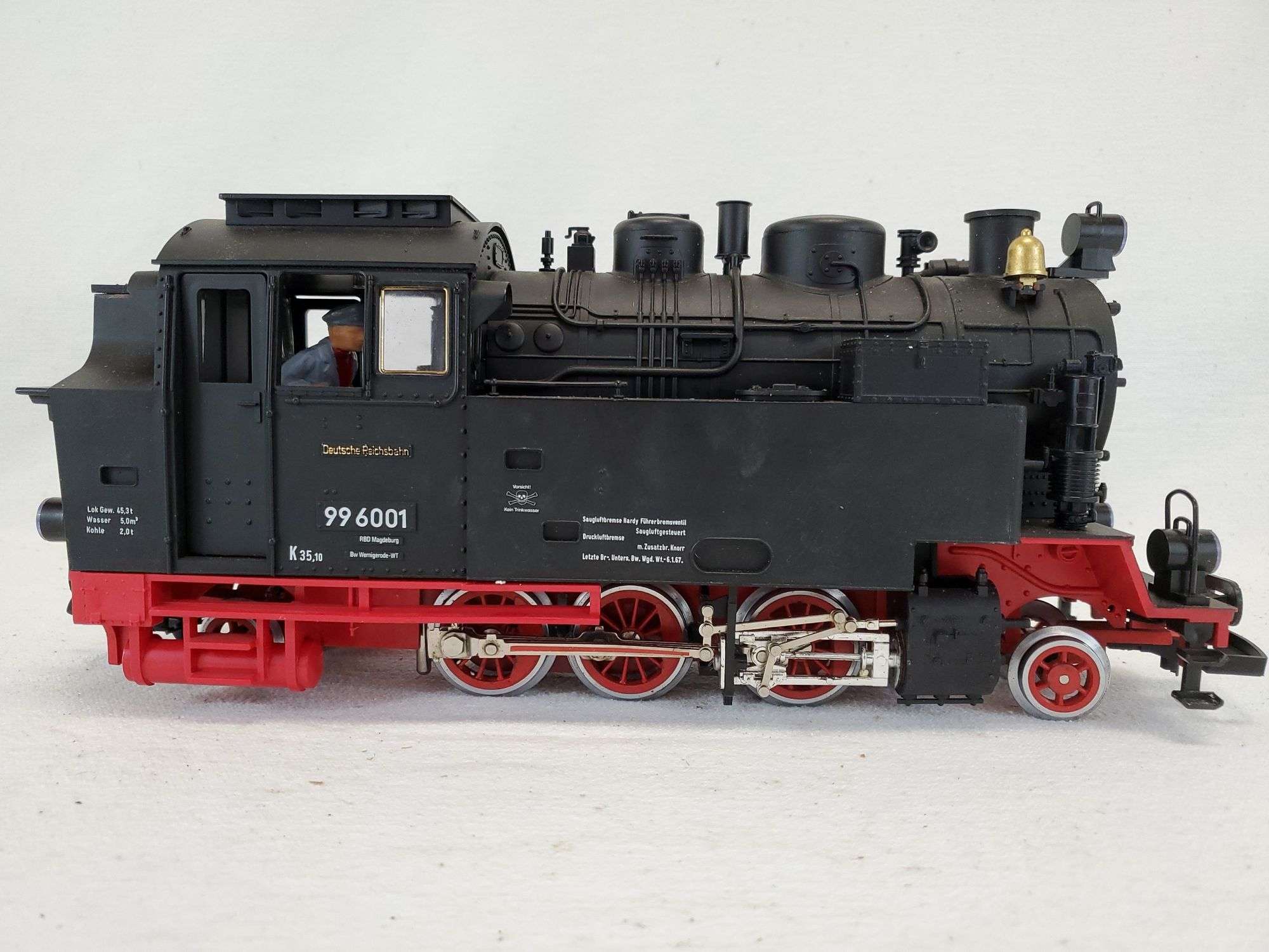 [買コレ] ジャンク LGB レーマン 2080 S Harz-Querbahn 996001 蒸気機関車 | 鉄道模型 m-Y247c LGB Lehman-Gross-Bahn 2080S Harzquerlok Tank Steam Locomotive