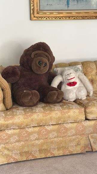 Plush gorillas