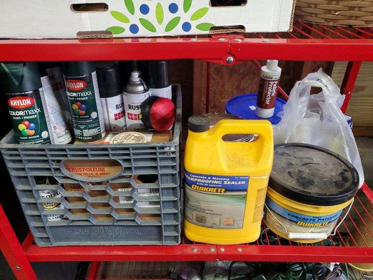 Paint, Primer, Roofing Sealer, Concrete Patcher, Fabric Protection, and