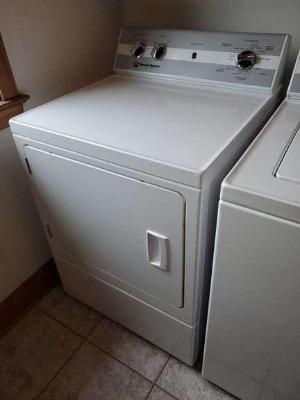 Item removed by seller. Bidding disabled. Speed Queen commercial heavy duty electric clothes dryer model number ? 176 TW01 it features a stainless steel drum. Clean. Works.