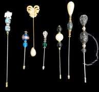 Beautiful collection of hat pins