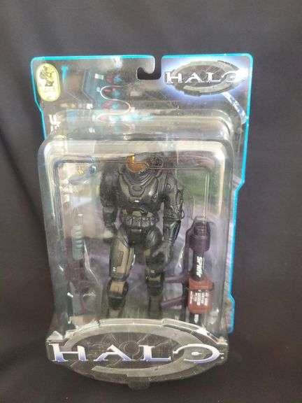 2004 Halo series 5 Black Master Chief Bungie Joyride Studios figurine