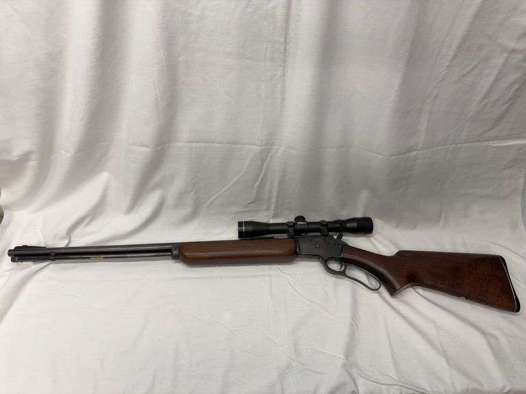 Marlin Firearms Co .22cal Lever Action Rifle Model 39A with 23” Barrel. Includes Tasco Pronghorn Magnified Scope. Inspect at Expert Outfitters in North Lima Ohio.Buyer will be responsible to pay FFL paperwork fees to Expert Outfitters.