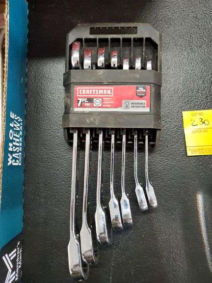 Husky HRRW25PCSAEMMC Master Metric and SAE Reversible Ratcheting Wrench Set (25-Piece