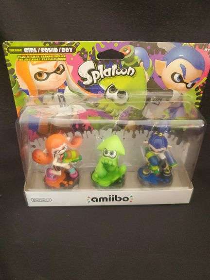 2015 Amiibo Splatoon Nintendo figurines