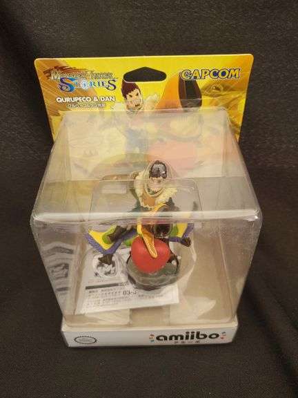 Amiibo Japanese exclusive release Monster Hunter Stories Nintendo Capcom figurine sealed