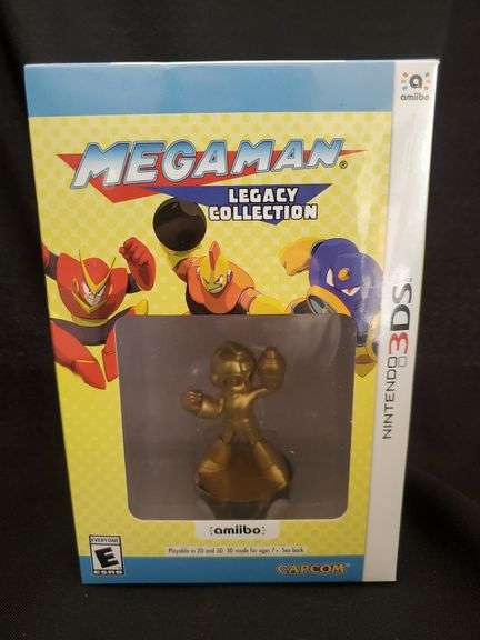 2015 Amiibo Megaman Legacy Collection Nintendo 3DS figurine sealed
