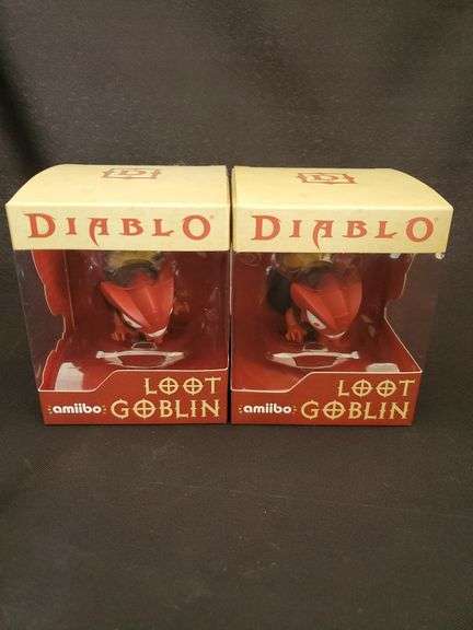 2018 Diablo Loot Goblin Amiibo Blizzard Enterprises figurines... Sold by the piece X2