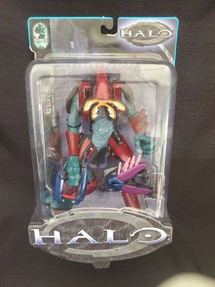 2004 Halo Series 4 Red Covenant Elite Bungie Joyride Studios figurine