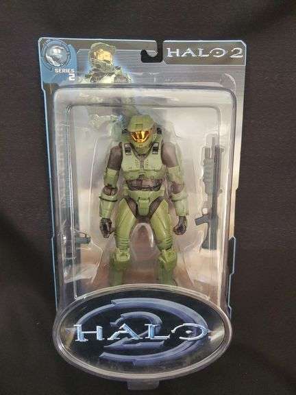 2005 Halo 2 Series 2 Master Chief Bungie Joyride Studios figurine