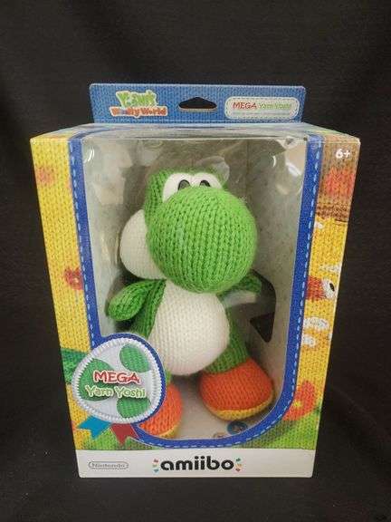 2015 Amiibo Yoshis Woolly World Nintendo mega yarn Yoshi