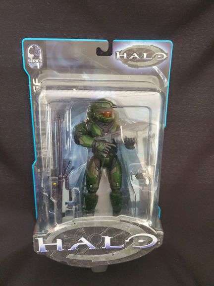 2004 Halo series 1 Master Chief Bungie Joyride Studios figurine