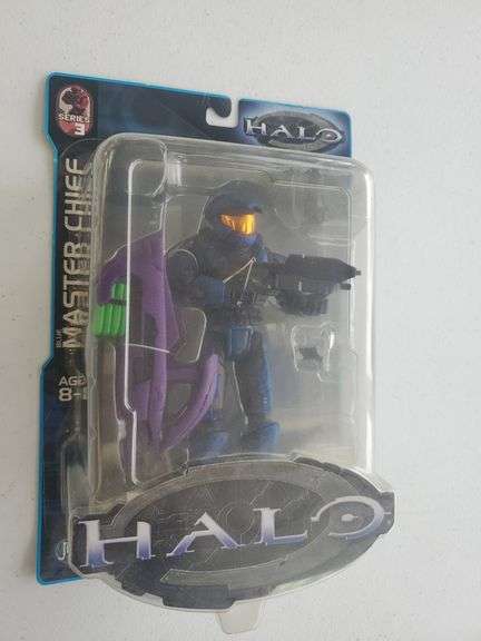Halo series 3 blue master chief... Joyride Studios... Sealed