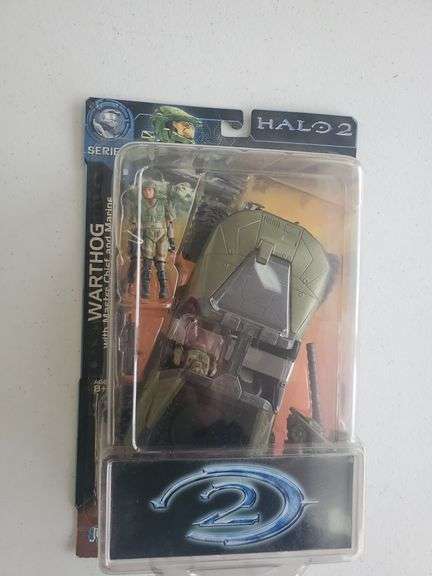 Halo 2 series 1 Warthog figurines ... Joyride Studios... Sealed
