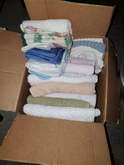 Box of Assorted Hand Towels