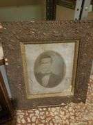 Antique framed portraits measuring from 17 x 20, 20-in oval and smaller. B