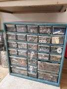 Benchtop launch including adjustable desk lamp, hardware organizer, quartz clock, appliance rumors, miscellaneous hardware. Garage
