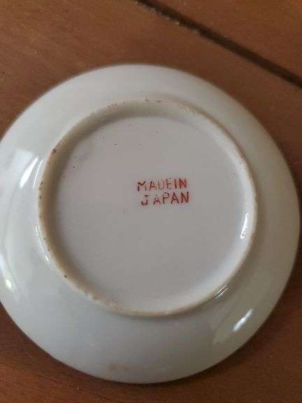 Porcelain and Ceramic Figurines, Miniature Tea Cups and Plates