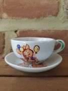 Porcelain and Ceramic Figurines, Miniature Tea Cups and Plates
