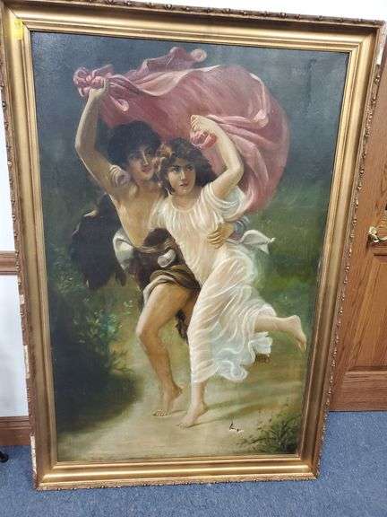 The Storm by Pierre Auguste Cot - C... - Canvas Art