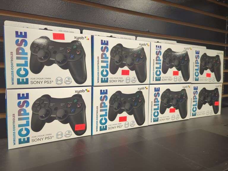 Sony PS3 eclipse by xyab wireless controller. X8