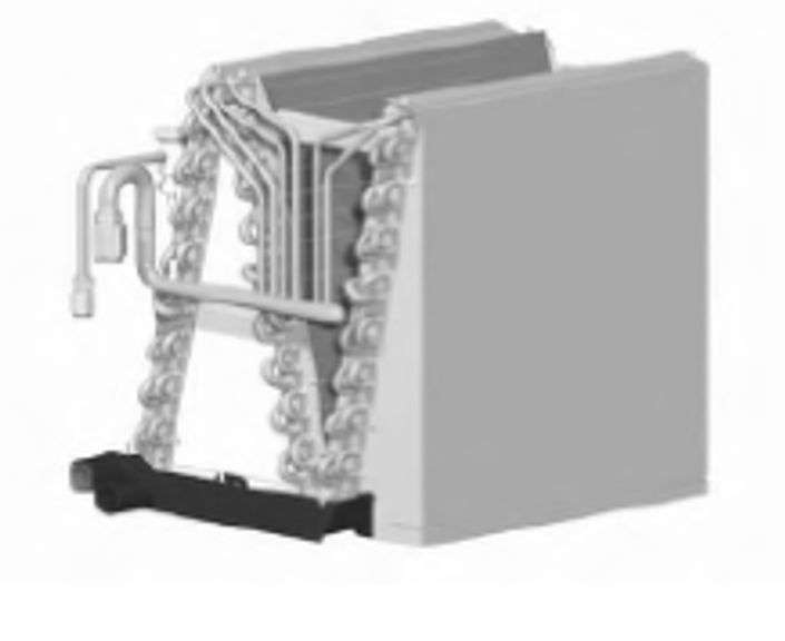 3 Ton Heil Unased "N" coil Designed for Mobile Home Downflow furnaces