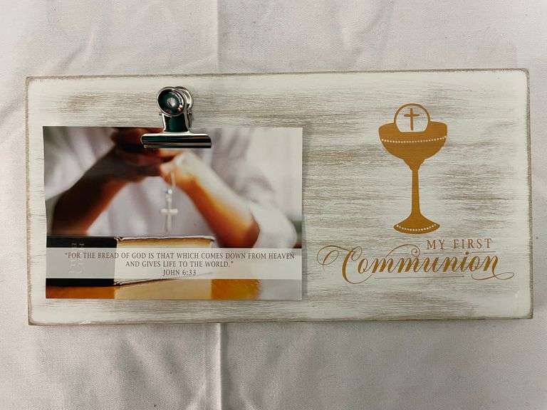 My First Communion Picture Holder