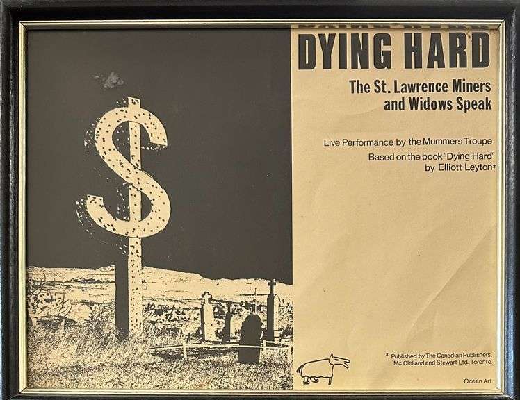 'Dying Hard' Show Poster