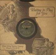 'Victor Talking Machine Company Framed Record