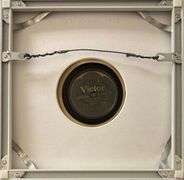 'Victor Talking Machine Company Framed Record