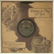 'Victor Talking Machine Company Framed Record