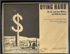 'Dying Hard' Show Poster