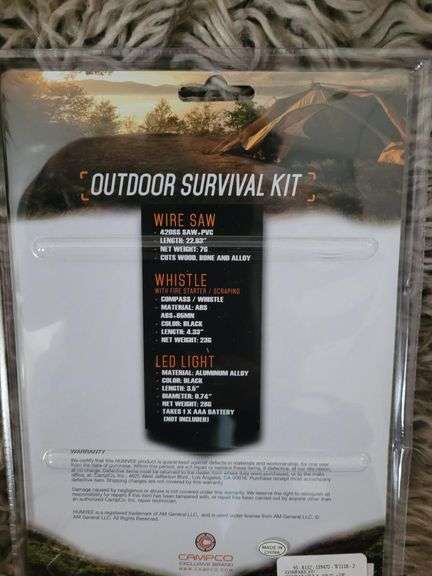 Outdoor Survival Kit