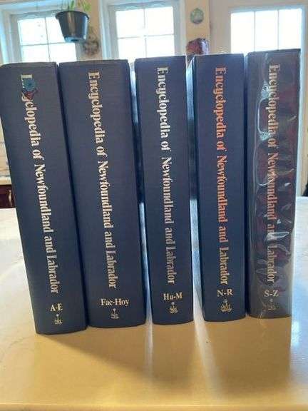 5 Volume Set of "The Newfoundland Encyclopedia"