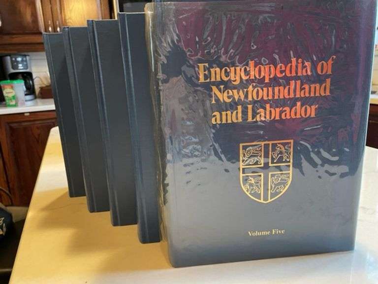 5 Volume Set of "The Newfoundland Encyclopedia"