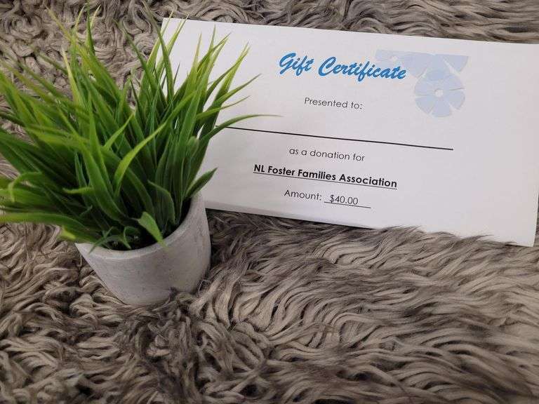 Gift certificate - Creative Memories