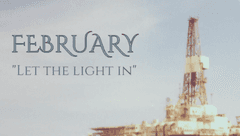 'February, Let The Light In' - 2 Tickets