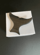 Whale Tail Brooch