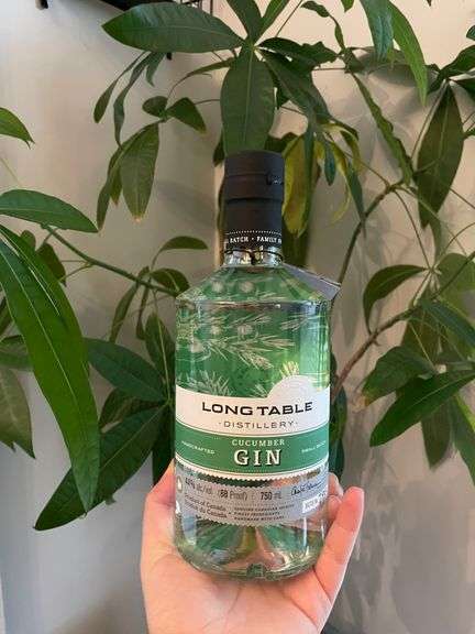 Cucumber Gin from Long Table Distillery