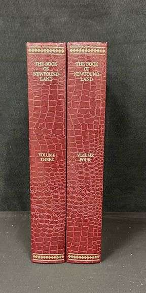 Book of Newfoundland Volume III and IV