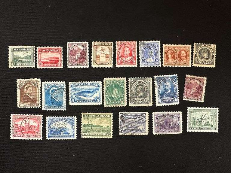 Assorted Newfoundland Stamps