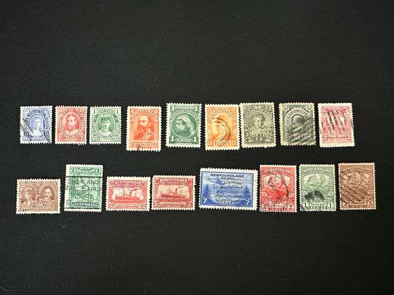 Assorted Newfoundland Stamps