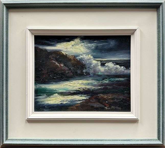 Coastal Atlantic Scene by Tom MacKay