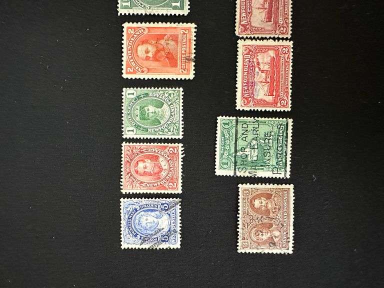 Assorted Newfoundland Stamps