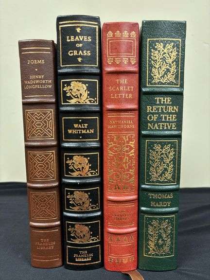 Three (3) Volumes from the Franklin Library and One (1) from the Easton Press
