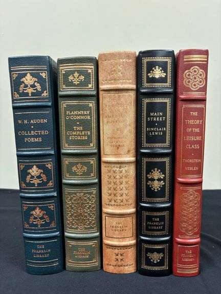 Five (5) Volumes from the Franklin Library