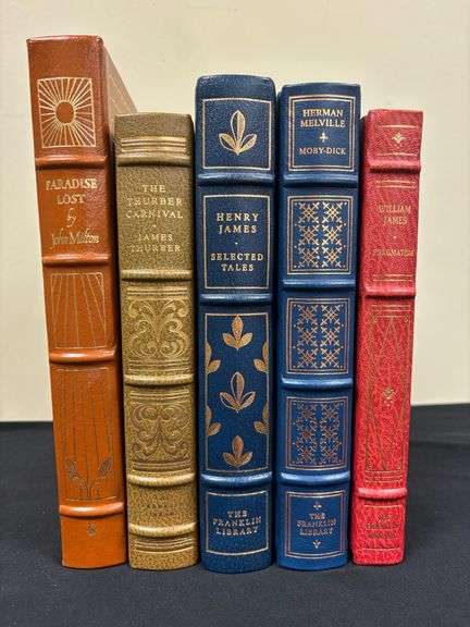 Five (5) Volumes from the Franklin Library