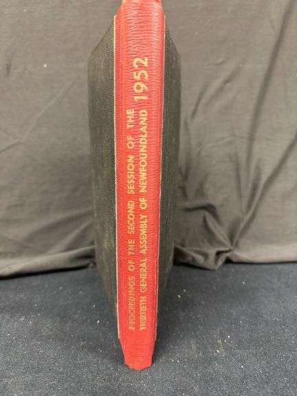 Proceedings Of ... Thirteenth General Assembly Of Newfoundland 1952