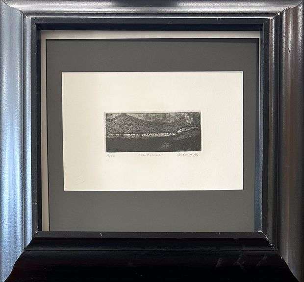 'Foot Hills' by Unknown Artist (Illegible)